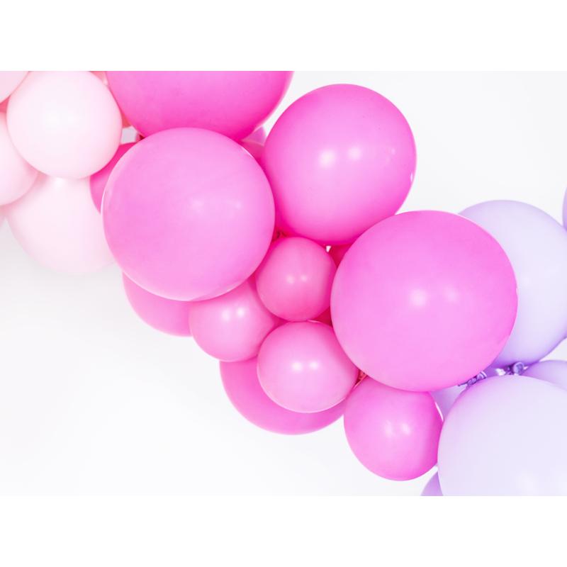 Thumbnail - Partydeco Strong Balloons 30cm, Pastel Fuchsia (1 pkt / 50 pc.)