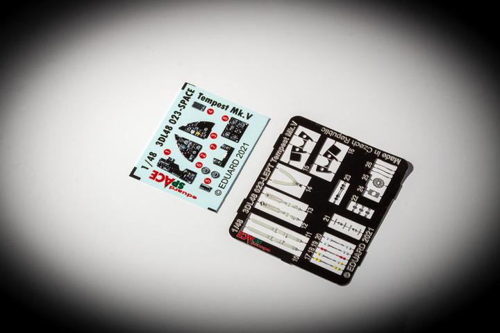 Actual product image Eduard Tempest Mk.V SPACE 1/48 for Ammunition Boxes