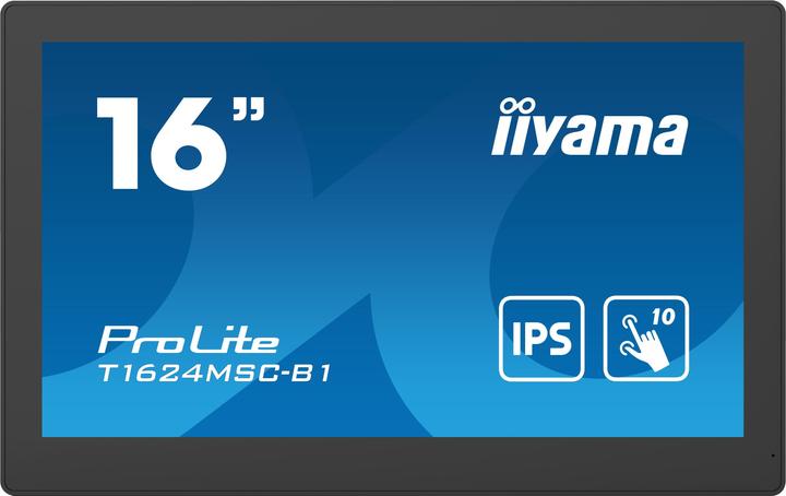 Produktbild iiyama ProLite T1624MSC-B1 (1920 x 1080 Pixel, 15.60")