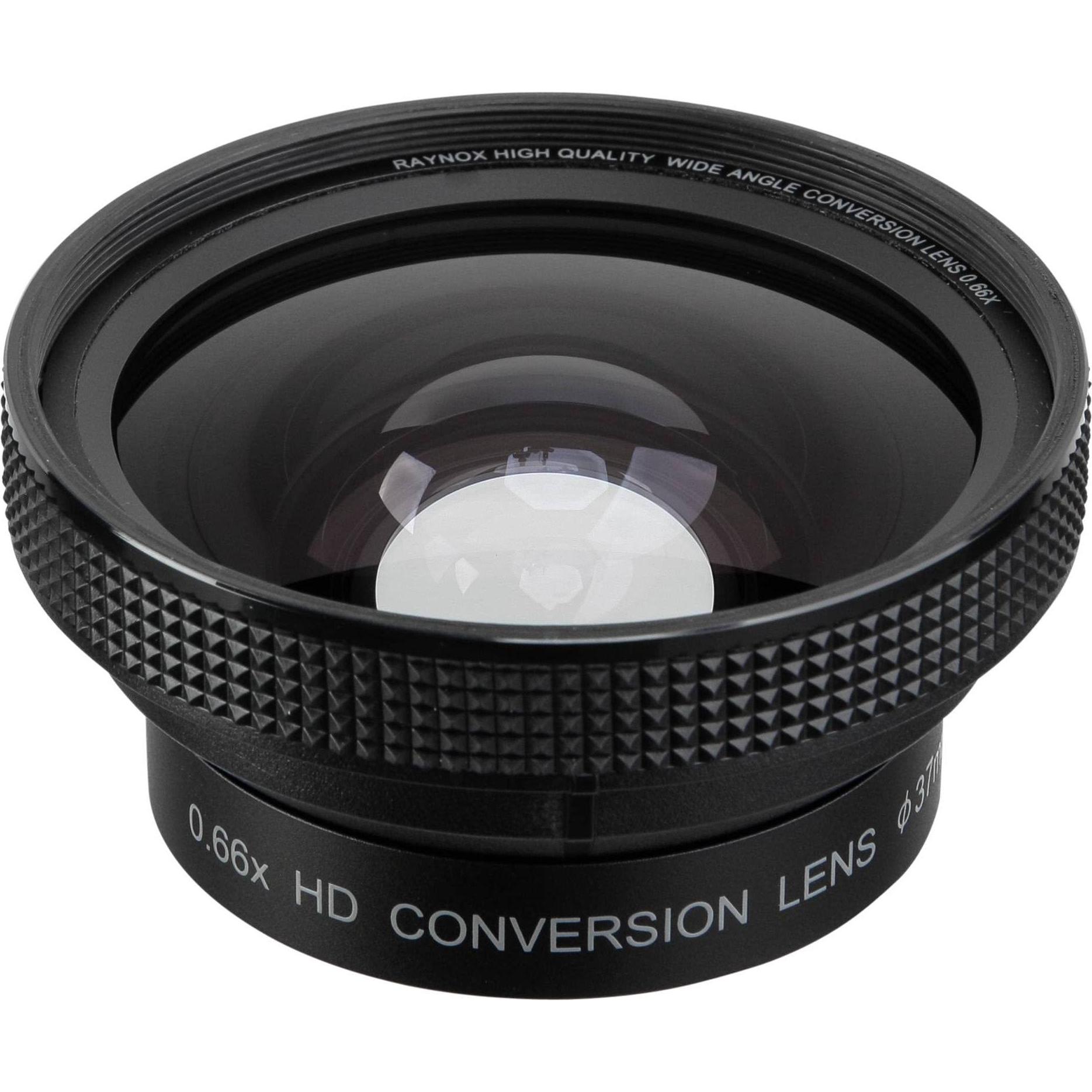 Raynox HD-6600 Pro 37 (Weitwinkelkonverter, Universell), Objektivkonverter, Schwarz