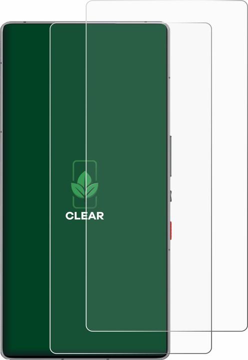 Actual product image ScreenLeaf Protective film sustainable screen protector screen protector film clear transparent (2 pcs., Nubia Red Magic)