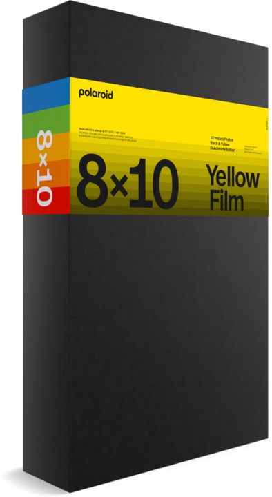 Actual product image Polaroid 8x10 Duochrome Film Black & Yellow (8x10)