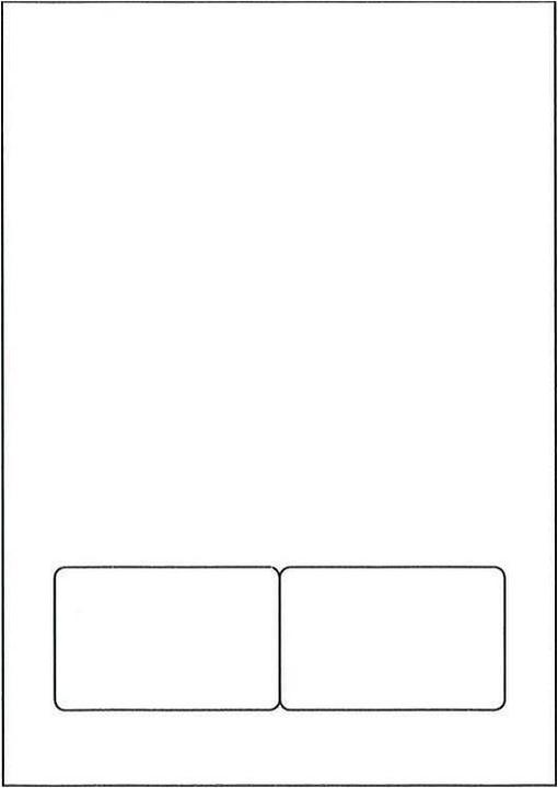 Produktbild Dataform Formular mit Butterflykarte (100 x)