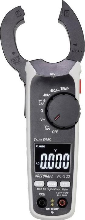 Immagine prodotto Voltcraft VC522 Pinza amperometrica (CAT III 600V, Chela amperometro)