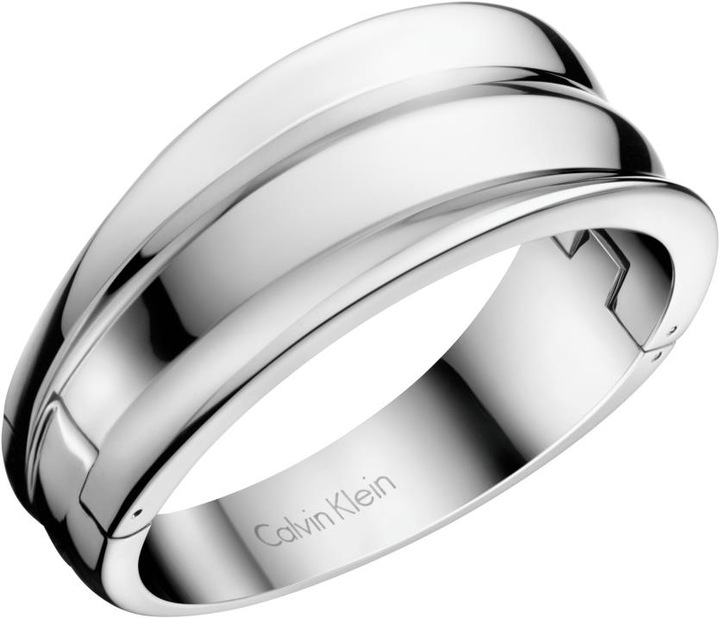 Calvin Klein Bangle Clos Clos glorioso (Acciaio)