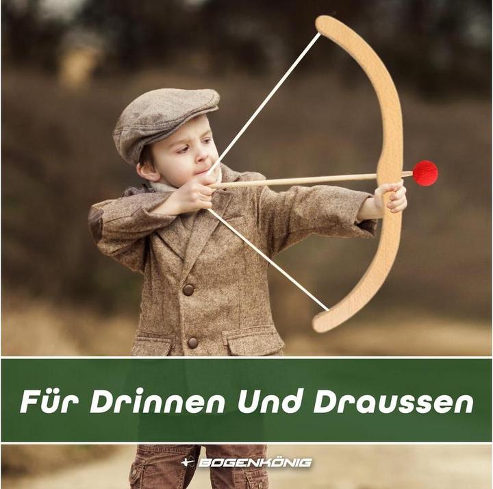 Actual product image Bogenkönig Bogenschiess-Set 12-teilig
