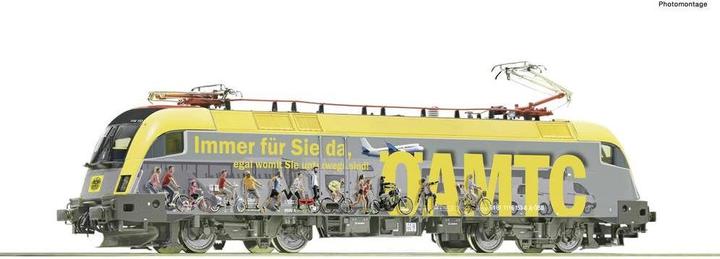 Actual product image Roco 70508 H0 Electric locomotive 1116 153-8 ÖAMTC of the ÖBB