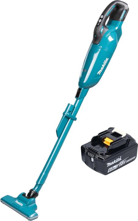 Makita DCL 284 FG Akku Staubsauger 18 V 0,73 l Brushless + 1x Akku 6,0 Ah - ohne Ladegerät