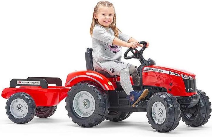 Immagine prodotto Falk Toys Trattore L per bambini con rimorchio