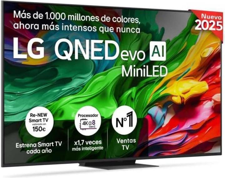 Image du produit LG 75-Zoll QNED evo AI QNED86 MiniLED 4K Smart TV (75", QNED86, QNED, 4K, 2025)