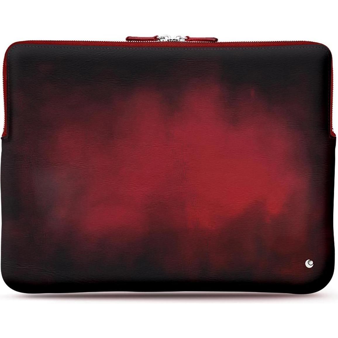 Noreve Lederhülle, Notebooktasche, Rot