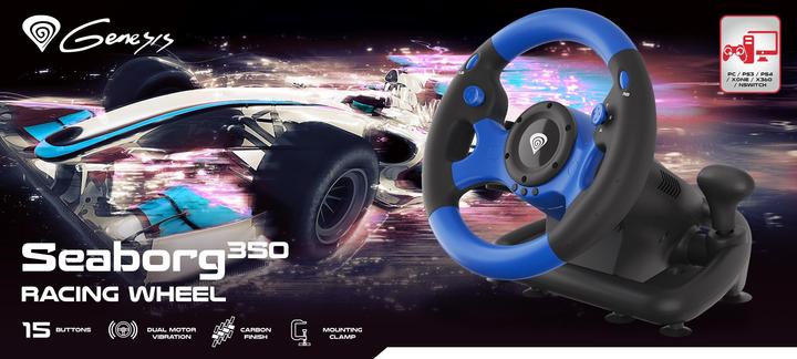 Produktbild Genesis Seaborg 350 (PC, PS4, Xbox 360, PS3, Xbox One S, Xbox One X, Switch, Xbox Series S, Xbox Series X)