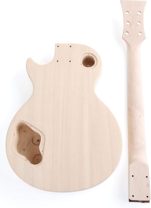 Produktbild Rocktile DIY Single Cut Bausatz E-Gitarre (E-Gitarren Set, Aluminium, Mahagoni, Pappel)