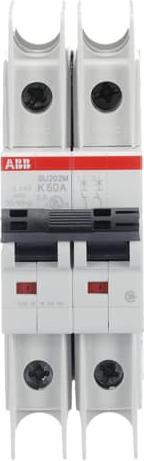Immagine prodotto ABB SU202M-K60 Interruttore automatico K-Char., 2CDS272337R0587