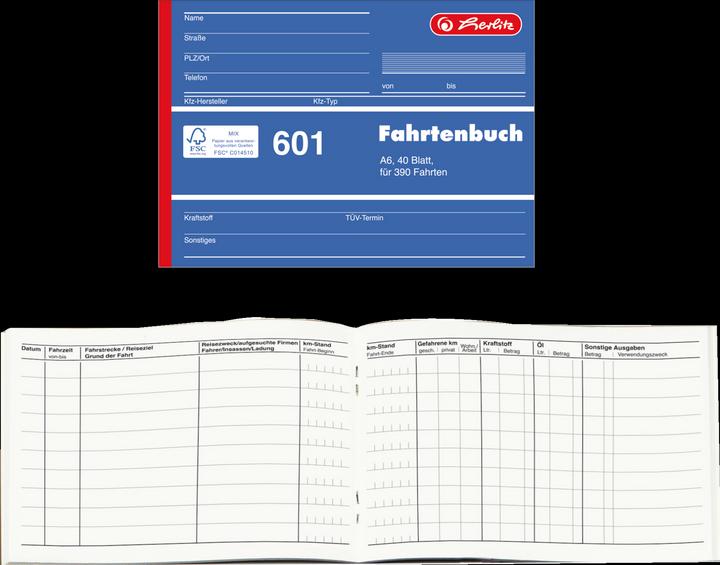 Herlitz 840645 Verwaltungsbuch 40 Blätter Blau (40 x)