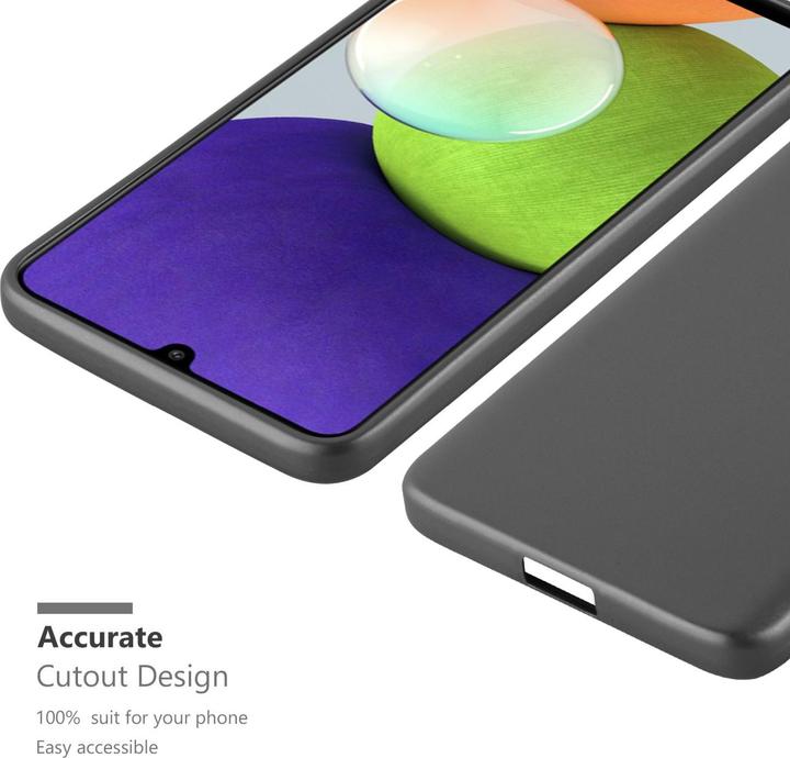 Immagine prodotto Cadorabo Manicotto metallico opaco in TPU (Samsung Galaxy A22, Samsung Galaxy A32, Samsung Galaxy M22)