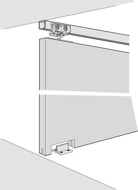 Actual product image HAWA Sliding door set porta