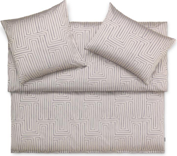 Actual product image Schlossberg Housse de duvet SILAS beige (Duvet cover, 200 x 210 cm)