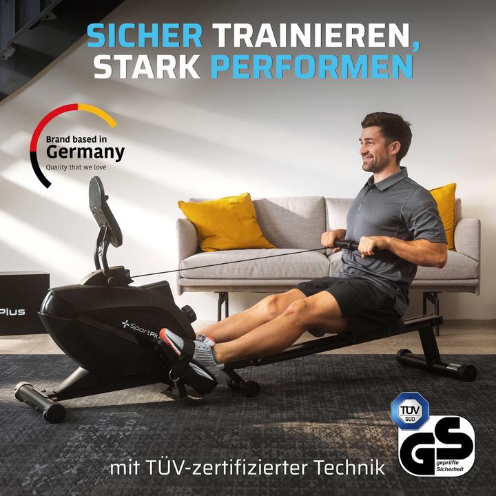 Actual product image Sportplus Rowing machine