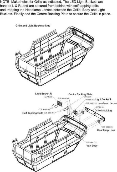Actual product image Carisma SCA-1E PRAIRIE WOLF CLEAR BODY SET ( 324WB)