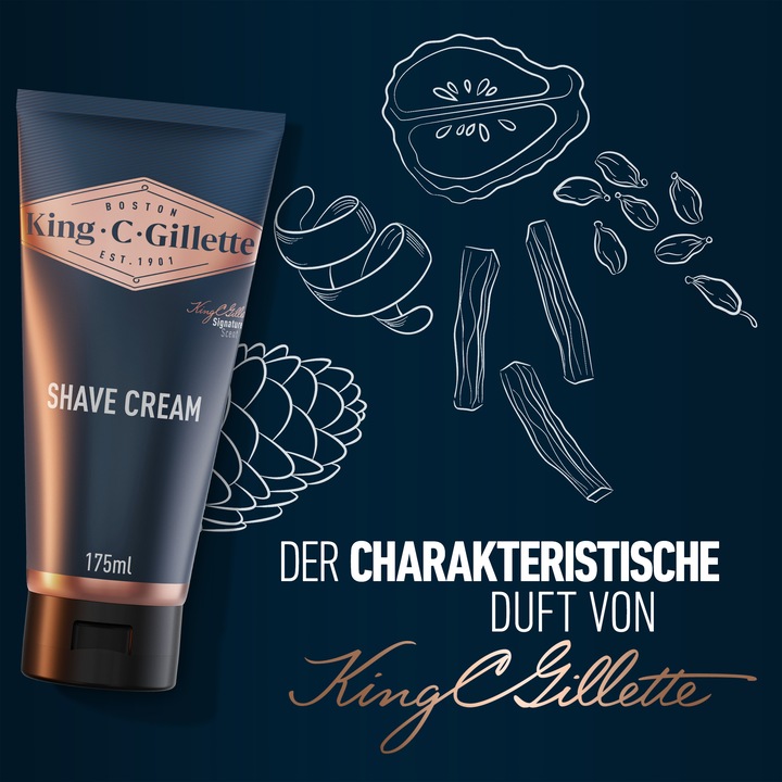 Immagine prodotto King C. Gillette Originale (175 ml, Schiuma da barba)