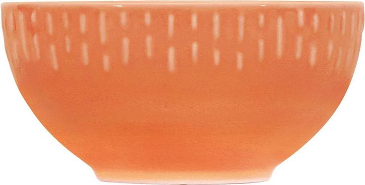 Aida Life in Colour - Confetti - Apricot bowl w/relief porcelain (13327) (1 x)