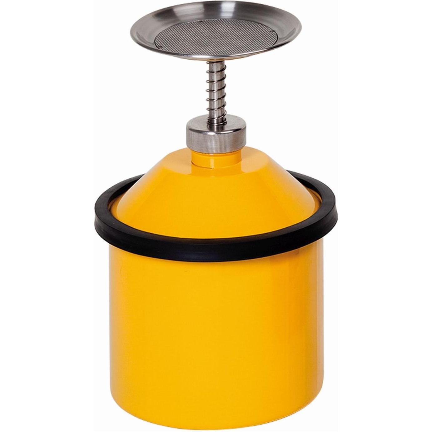 asecos, Laborbedarf, Sparanfeuchter Stahl 2,5 Liter gelb