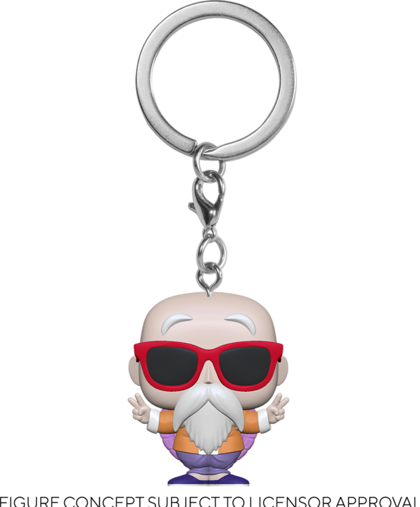 Productafbeelding Funko Portachiavi Pop! Dragon Ball Z Meester Roshi Vrede