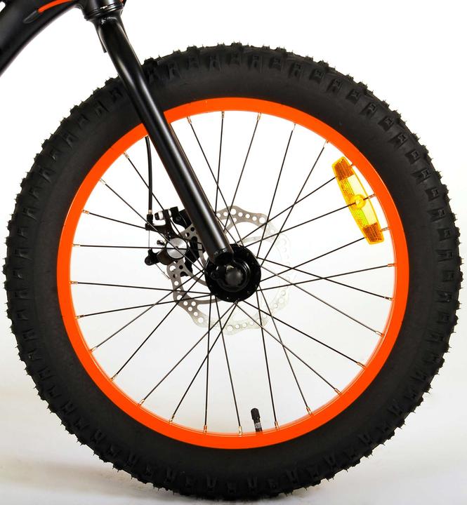 Image du produit Volare Gradient Kinderfiets Jongens 20 inch Zwart Oranje Rood 6 speed Prime Collection (20")