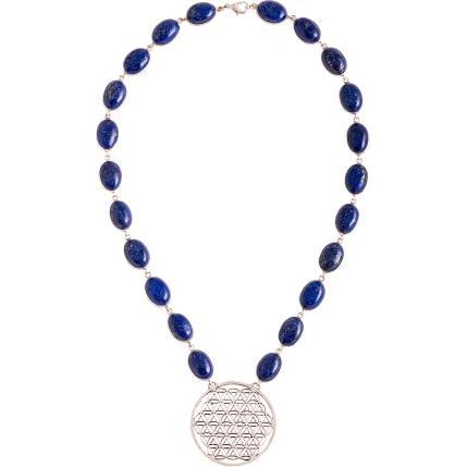 Berk, Halsschmuck, Blume des Lebens Collier