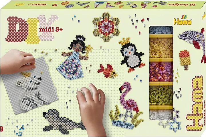 Hama geschenkdoos ca. 6.000 kralen + 3 plaatjes (383047)