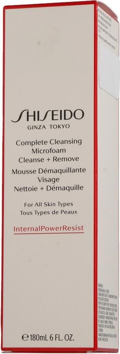 Image du produit Shiseido Defend & Prepare Microfoam nettoyante complète (Mousse, 180 ml)