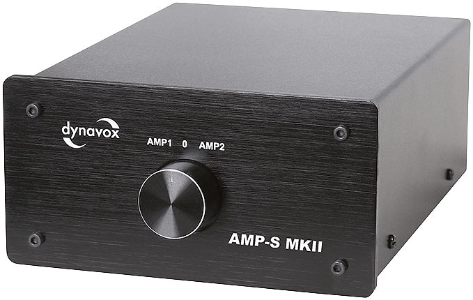 Image du produit Dynavox Commutateur amplificateur/boîtier AMP-S MKII, noir