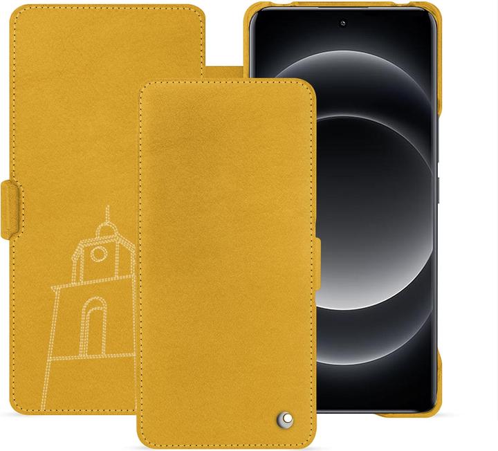 Actual product image Noreve Horizontal leather flap shell (Xiaomi 14 Ultra)