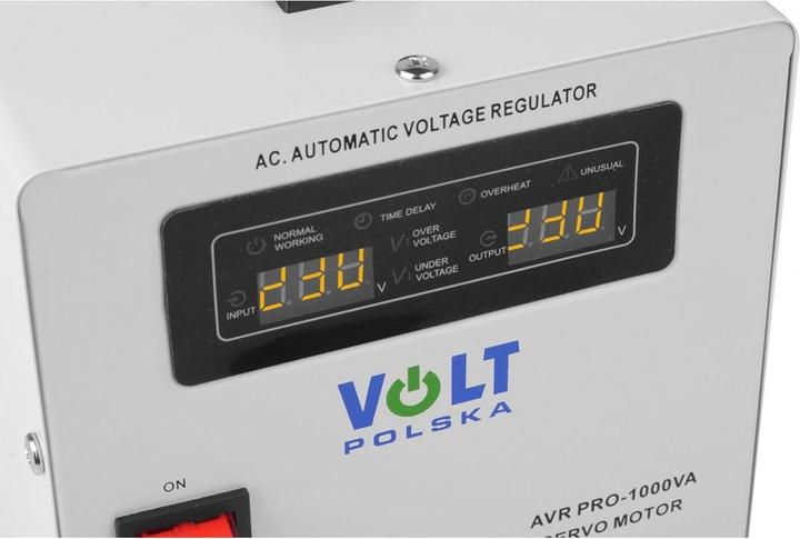 Actual product image Volt Polska Voltage stabiliser AVR Pro 1000VA 3% servo