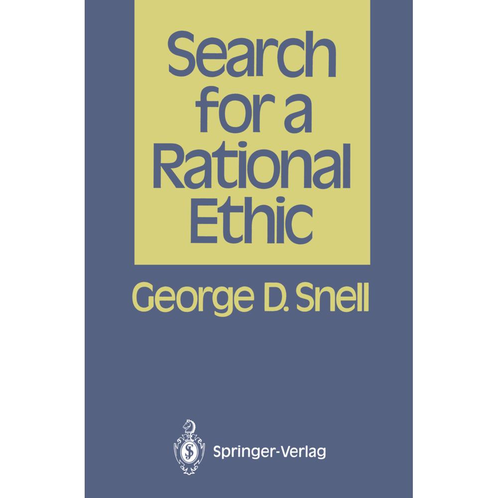 Search for a Rational Ethic, Fachbücher