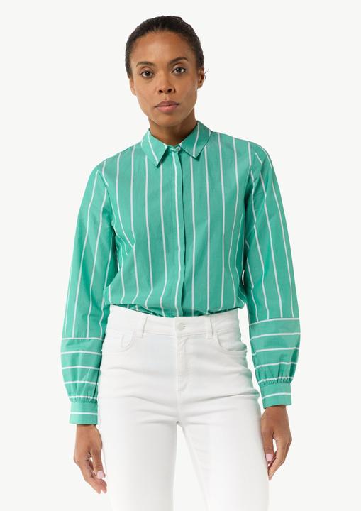 Immagine prodotto Comma Bluse Gestreifte Hemdbluse mit Manschetten und Teilungsnaht (44)
