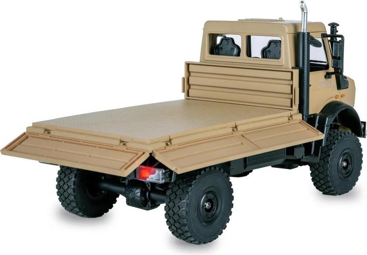 Actual product image Jamara Kids Mercedes -Benz Unimog U5023 1:14 beige 2,4GHz