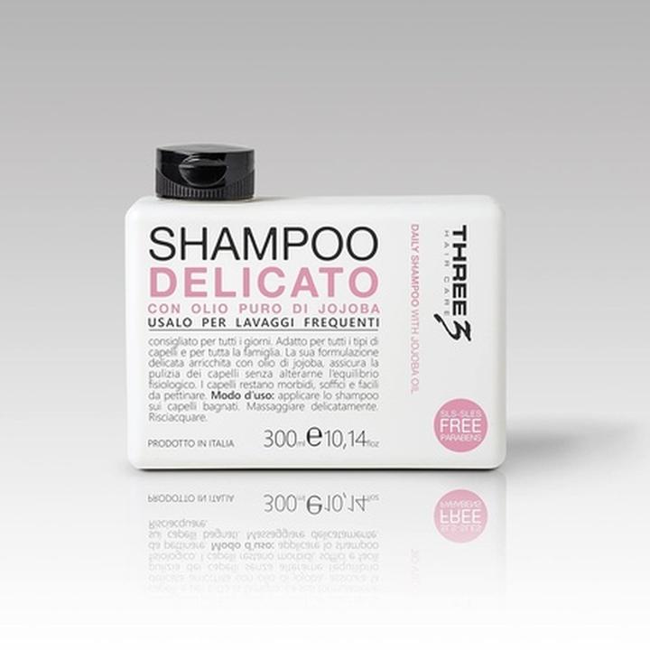 Image du produit faipa THREE3 Delicate Balsam Conditioner for Daily Use with Jojoba Oil and Paraben-Free 300ml (300 ml)