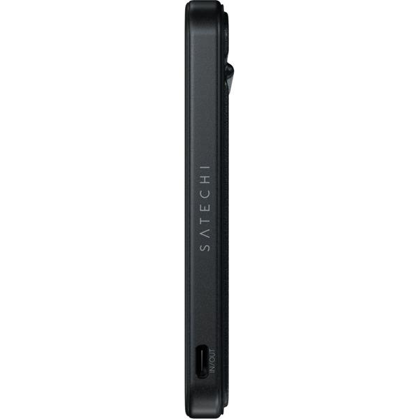 Actual product image Satechi OntheGo Magnetic Qi2 Powerbank Stand 5000 mAh Black (5000 mAh, 15 W)