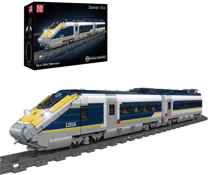 Image du produit Mould King Eurostar E320 High-Speed Zug Eisenbahn