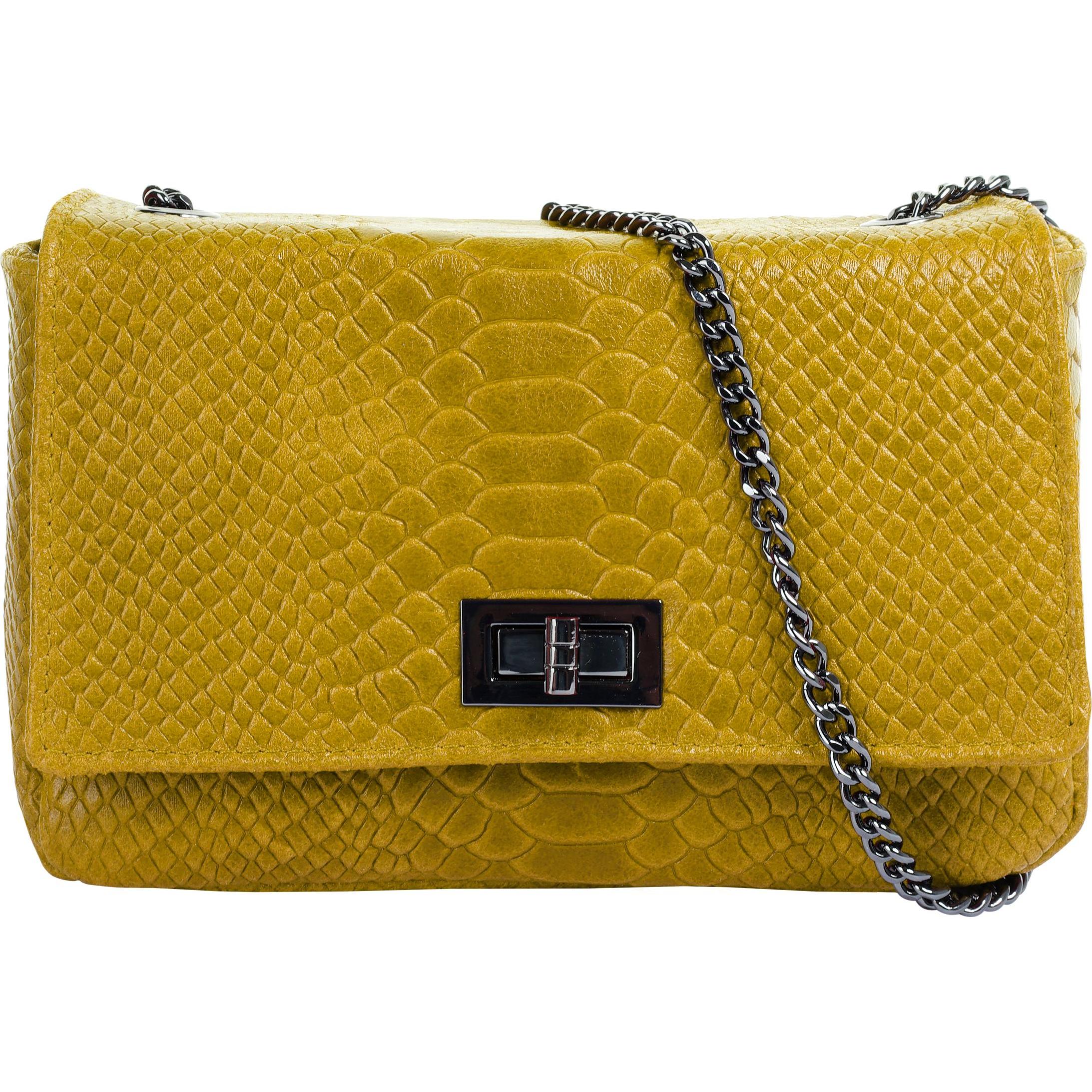 Cluty, Handtasche, Umhängetasche, Gelb