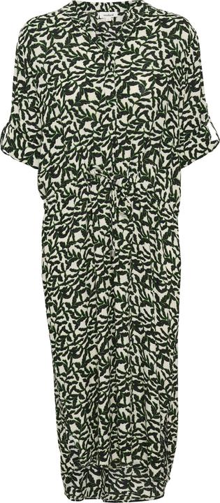 medium green leaf print
