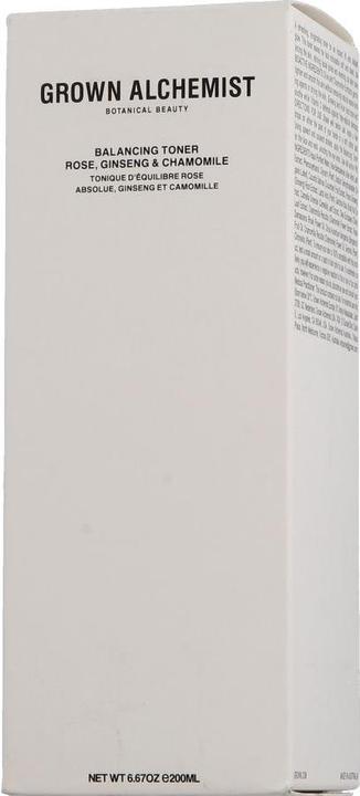 Actual product image Grown Alchemist Balancing Toner (Facial cleansing wipes, 200 ml)