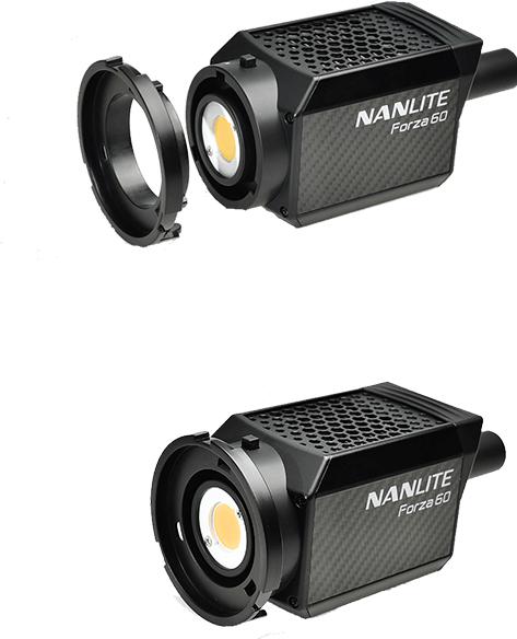 Actual product image SMDV F1 Adapter for Nanlite Forza 60,60B
