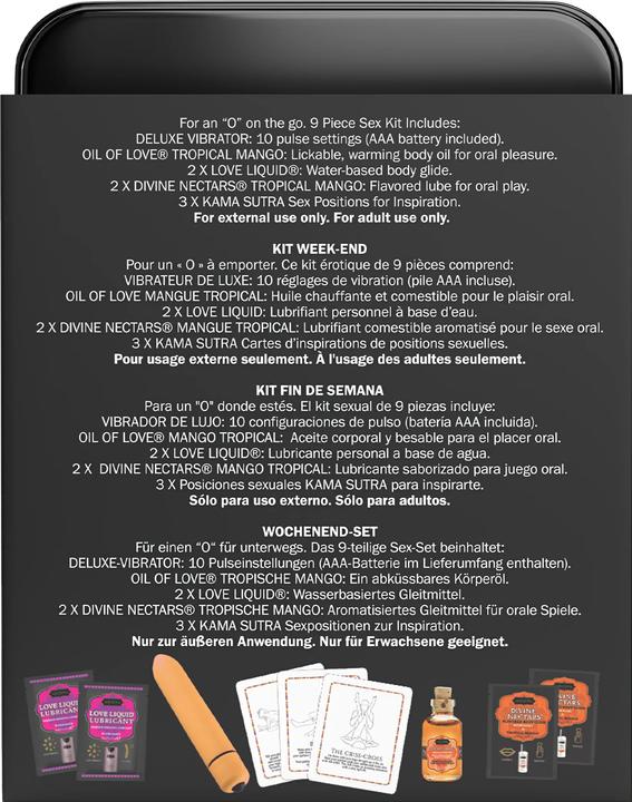 Produktbild Kamasutra Weekender Kit Tropical Mango