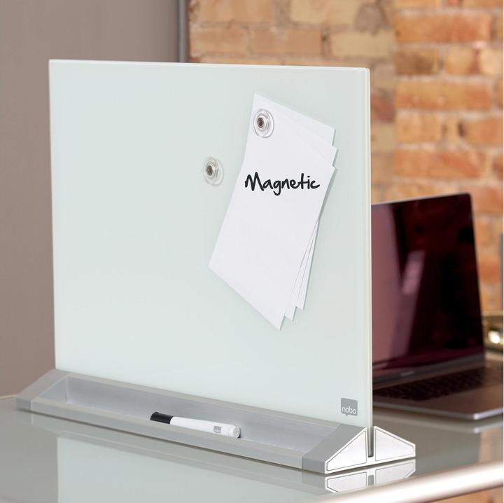 Productafbeelding Nobo Bureaublad magnetisch 1905265 wit briljant (58.40 x 44.10 cm)