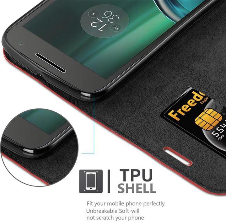 Productafbeelding Cadorabo Boek Onzichtbare Magneetband (Motorola Moto G4 Plus, Motorola Moto G4)