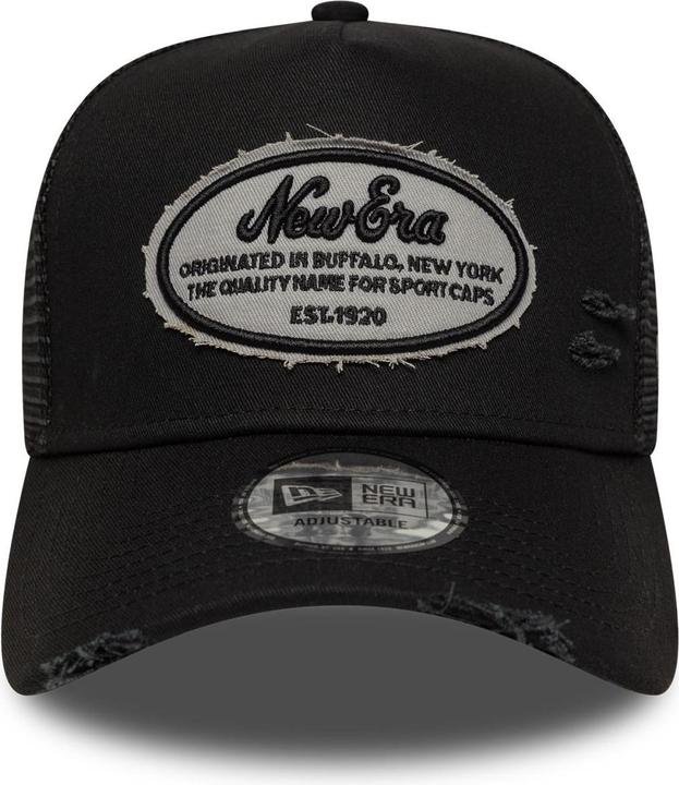 Produktbild New Era A-Frame Trucker Cap - Distressed Patch Vintage (One Size)