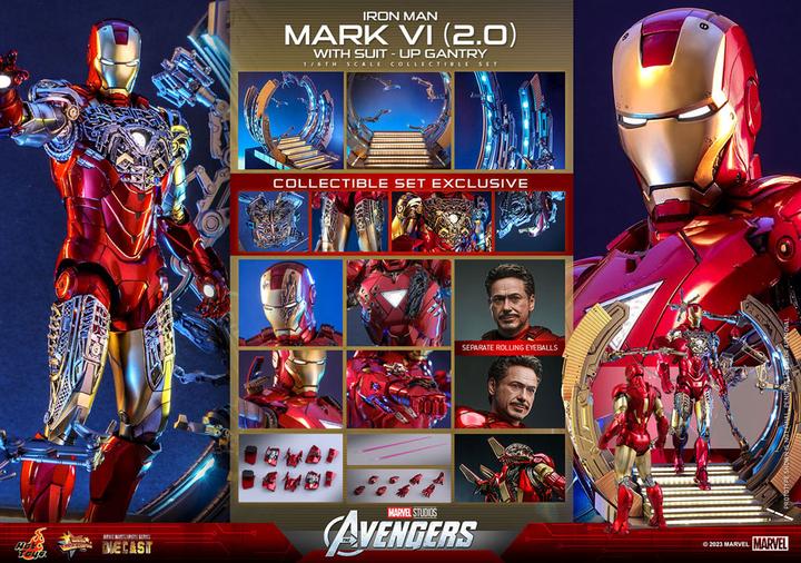 Image du produit Hot Toys Marvel's The Avengers accessoires pour figurines Accessories Collection Series Iron Man Suit-Up Gant